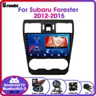 Автомагнитола 2 din на Android 10 для Subaru Forester XV WRX 2012-2015 мультимедийный плеер 4G GPS навигация DSP RDS IPS раздельный экран DVD