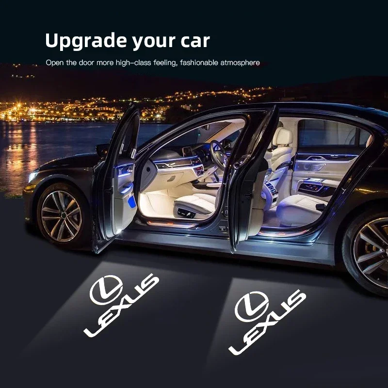 Светодиодный лазерный проектор с логотипом двери автомобиля для Lexus LS LC RZ IS350 ES300