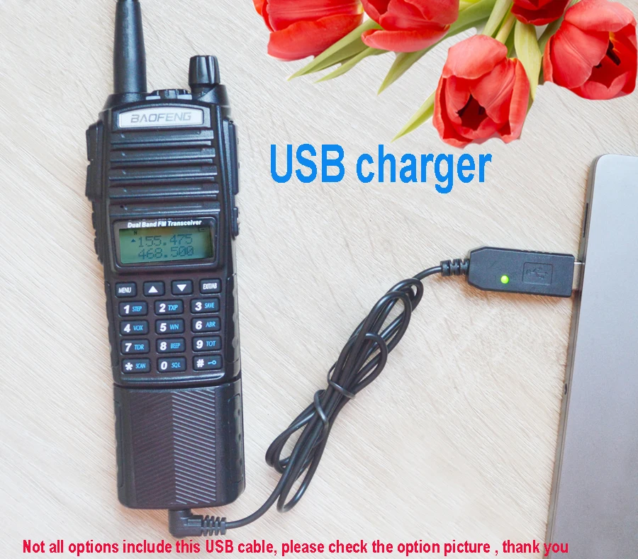 Original BaoFeng UV-82 8W 3800mah Battery UV 82 Walkie Talkie UP 10 KM Ham Radio Dual PTT 82 HP Walkie-talkies Transceiver