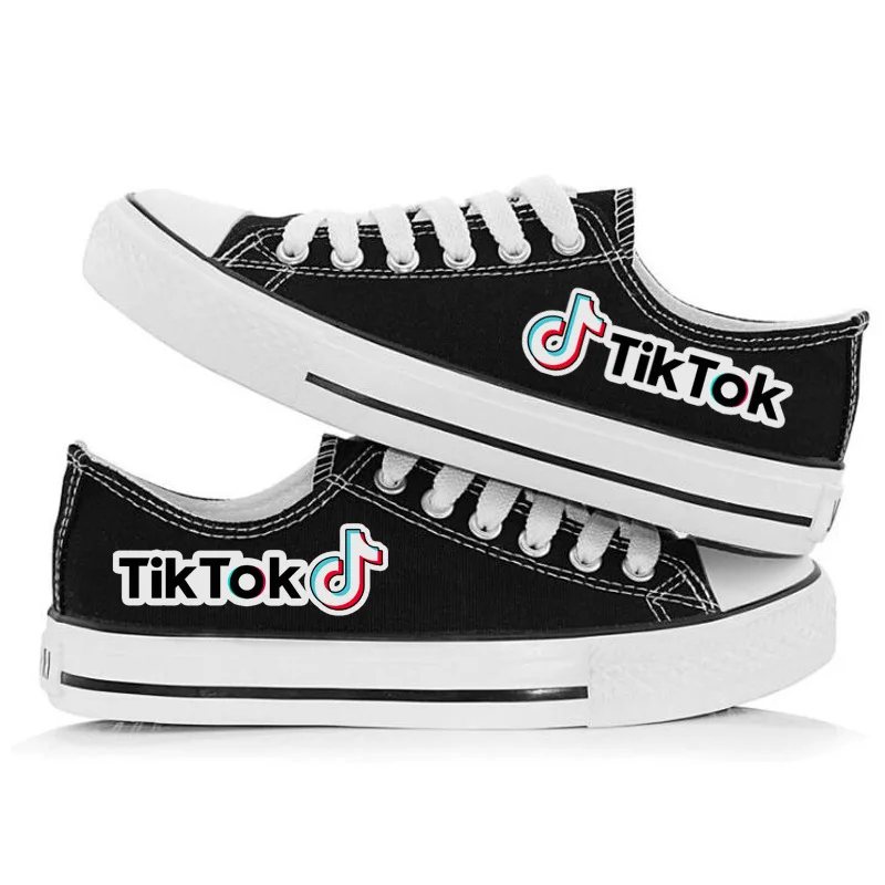 

Leaping Note Canvas Sneakers Low Top Casual Shoes for Kids Youth