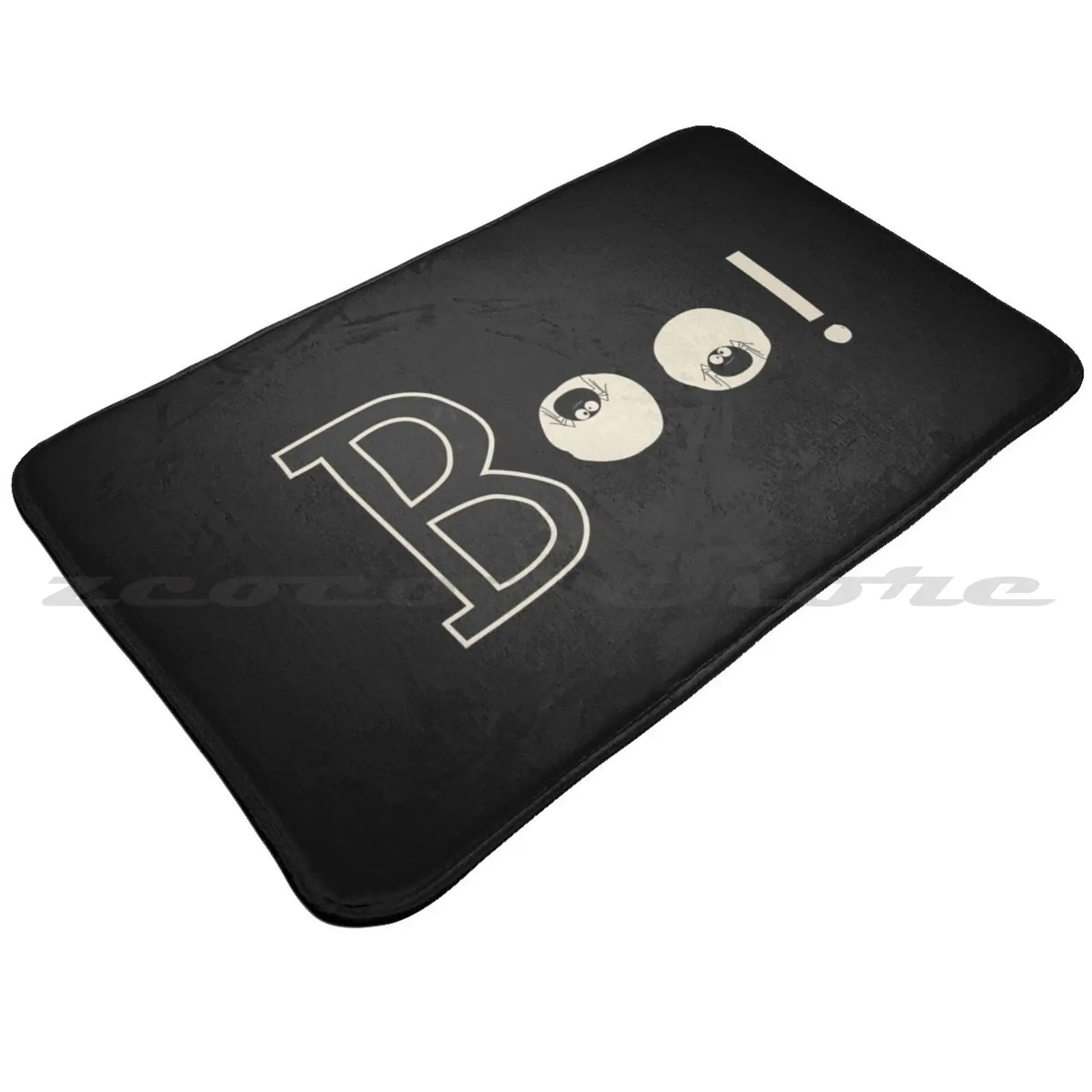 Коврик Boo нескользящий водопоглощающий дверной коврик милый привидение тусклые