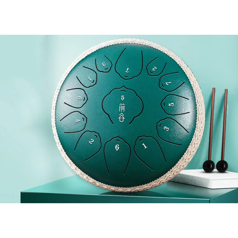 Языковой барабан для начинающих 12 дюймов 13-тоновый детей и взрослых музыкальный