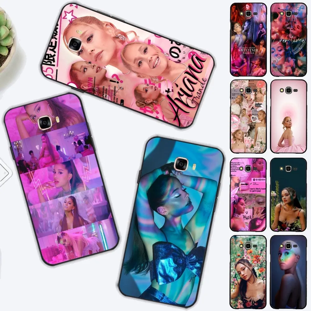 Singer Pop Star A-Ariana G-Grande Phone Case For Samsung J 7 Plus 7core J7 Neo J6 Prime J4 J5 Mobile Cover