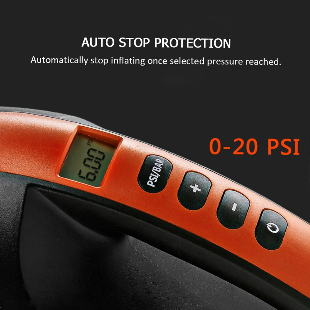 Водный спортивный электрический воздушный насос 20PSI для надувной лодки SUP