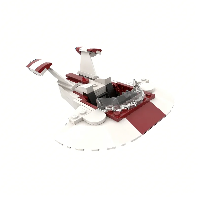 Фото 129 деталей MOC Star Battle Peacekeeper Speeder, модель из строительных блоков, подарок на день рождения, 3D-дисплей, образовательная художественная коллекция, DIY, креативный набор. №3