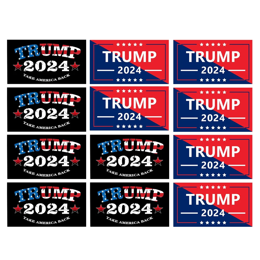 

20pcs 2024 USA President Election Sticker Durable Garden Sticker Outdoor Flag (Colorful)
