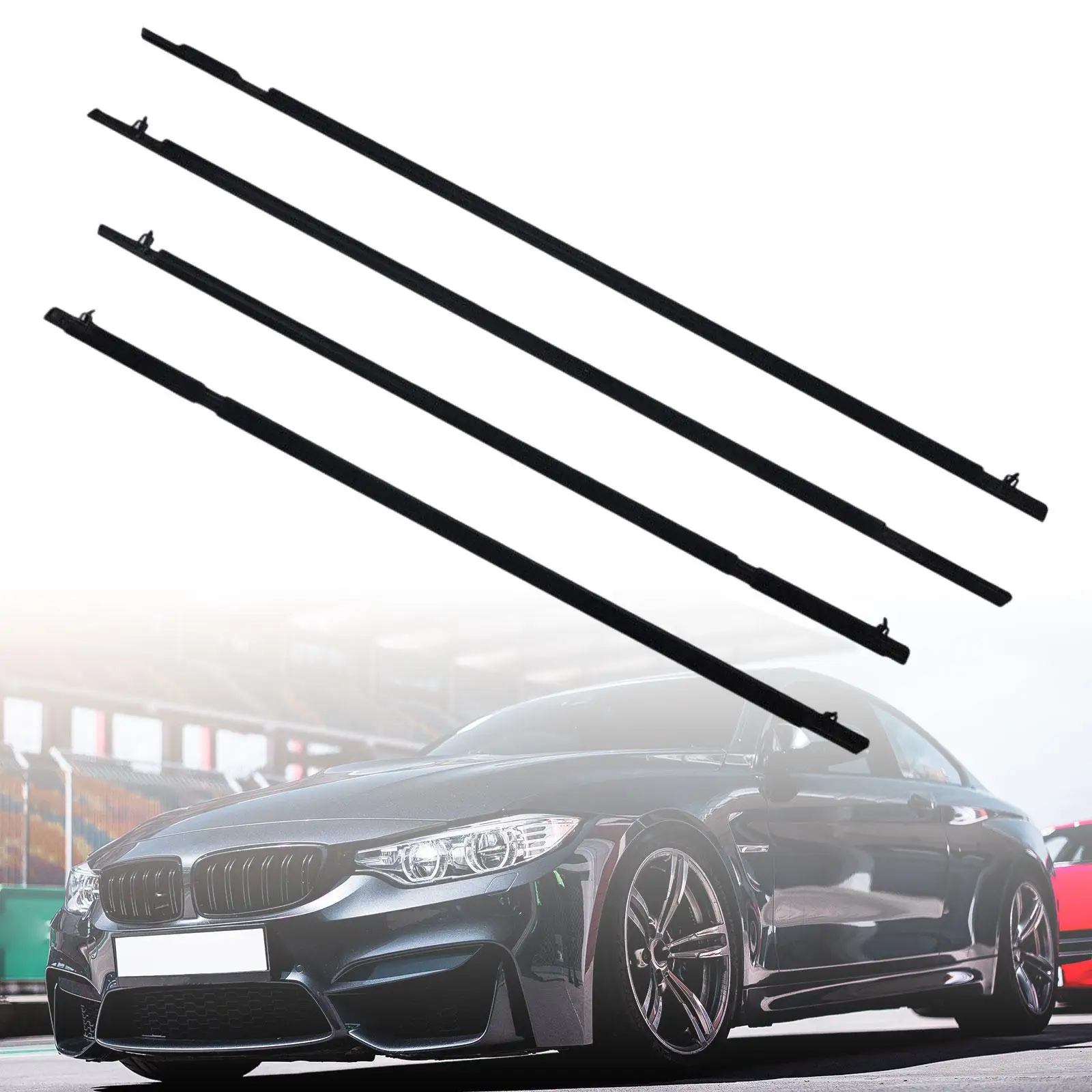 

4x Weatherstrip 72450-tea-t01 запасные части для замены аксессуаров Easy