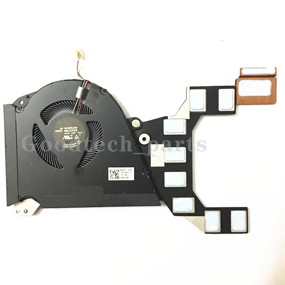 

New For ASUS ROG Zephyrus GX501 GX501V GX501VSK VGA GPU Fan NS7CC02-17L14 4-wire DC12V 13NR00A0P02011 13N1-4NP0201