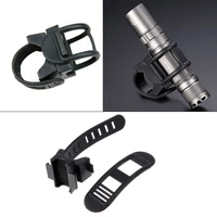 cycling bike bicycle light lamp band strap stand holder 360 rotation grip led flashlight torch clamp clip mount