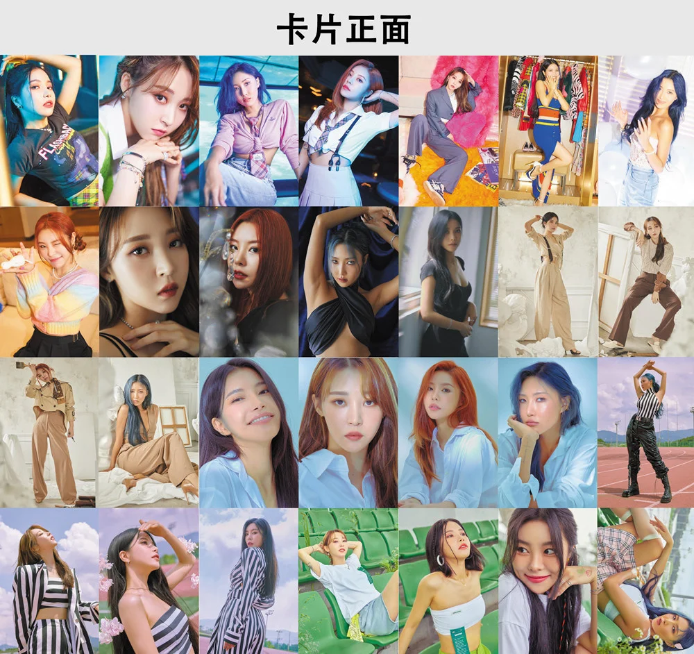 55 шт./компл. Kpop Mamamoo Lomo карточки новый альбом I SAY : MAMAMOO лучшие фотокарточки для