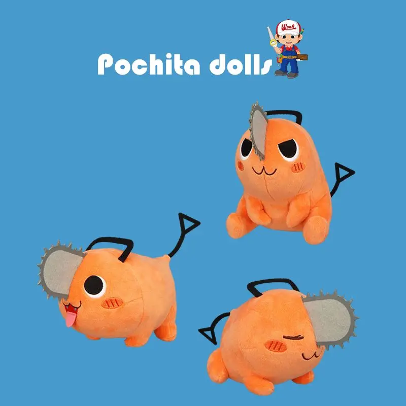

Chainsaw Man Pochita Plush Figure Animation Peripheral Anime Scenery Doll Pillow Cute Gift Ornaments