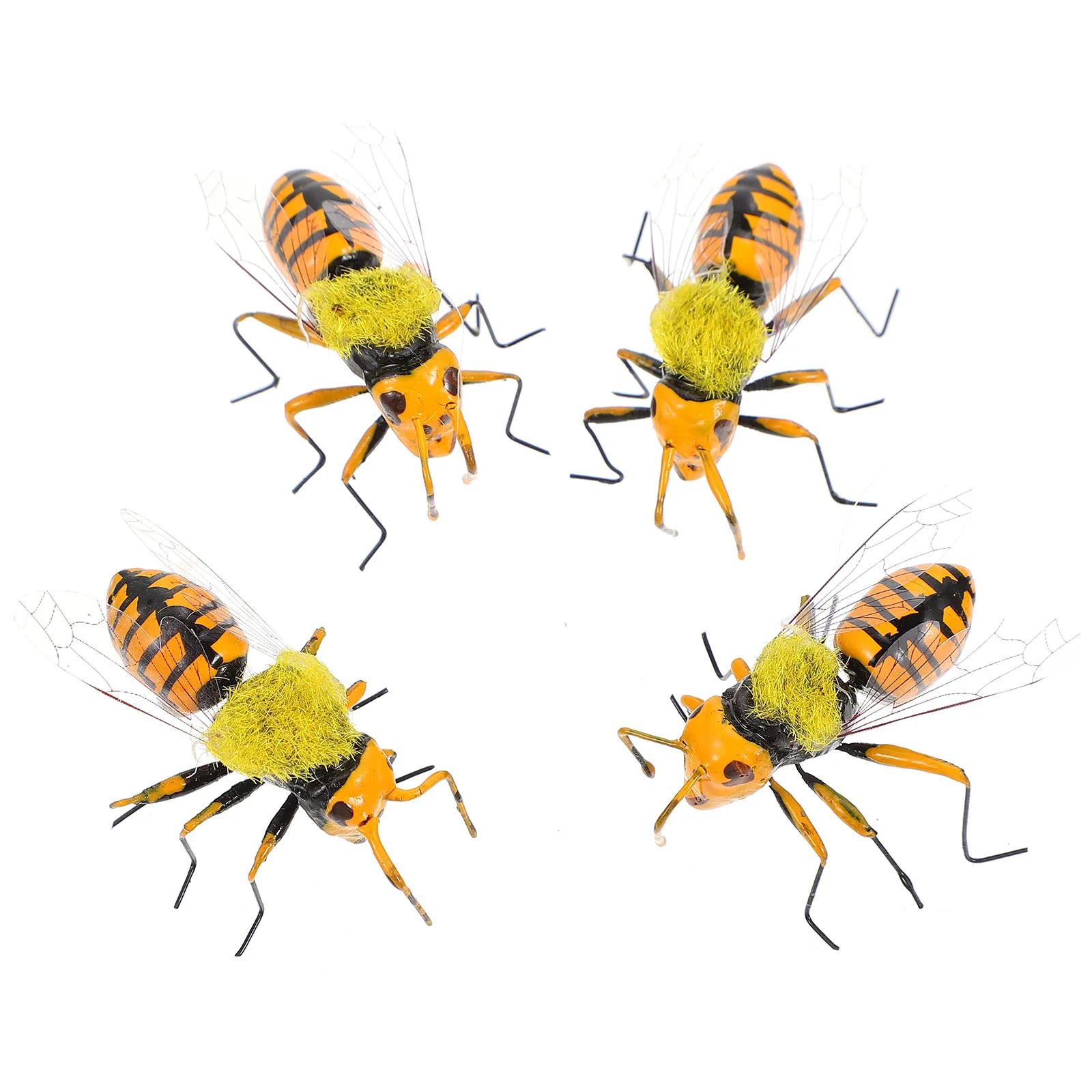 

Firefly Statue Garden Figurines Sculpture Clay Decor Lifelike Miniature Micro Landscape Ornaments Insect Decoration