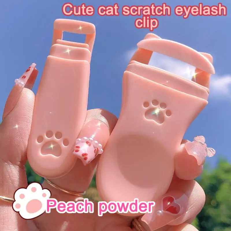 

2pcs/set Cat Claw Eyelashes Curler Cute Designs Long Lasting Professional for Women Makeup Accessories Eyelash Shapes Tool