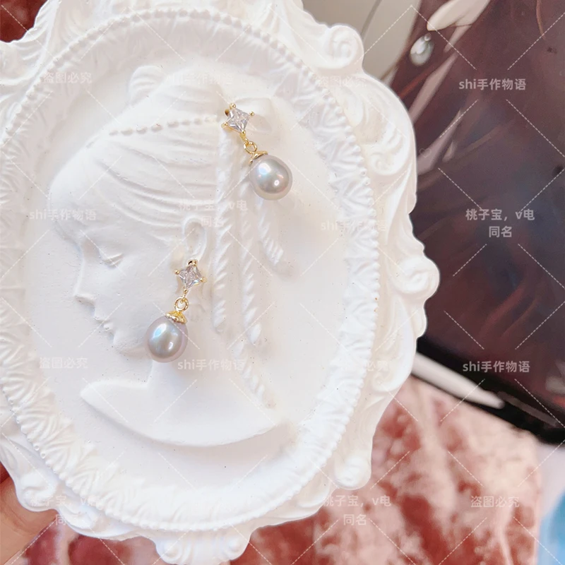 

Anime Earrings Tears of Themis Artem Wing Dangles Ear Ring Cosplay Prop