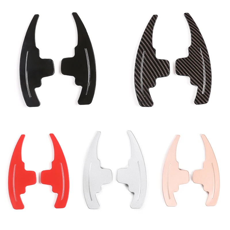 

2 шт., рычаг переключения передач на рулевое колесо из АБС-пластика для Mercedes Benz A B E GLA GLK GL SLK R ML Class W176 W246 W212 X204 X166, аксессуары