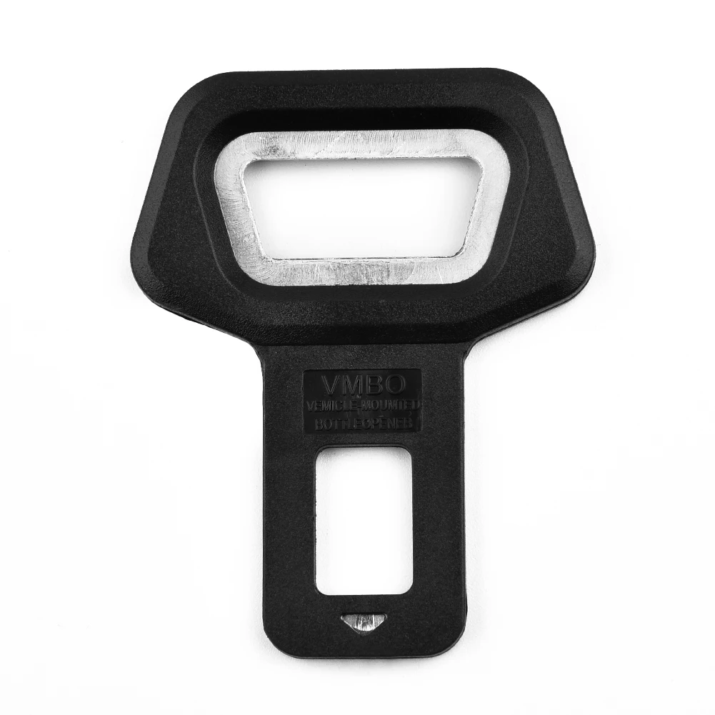 

1pc Universal Black Car Seat Belt Clip Extender Safety Seatbelt Lock Buckle Plug Seat Belt Buckle Auto Parts