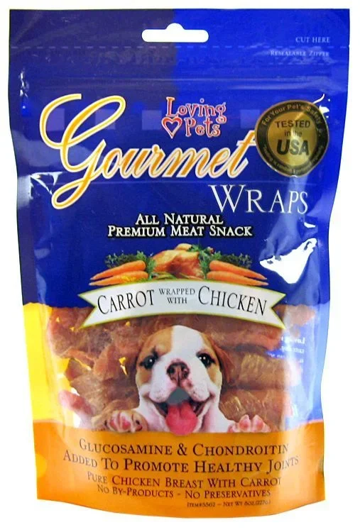 

Loving Pets Gourmet Carrot & Chicken Wraps