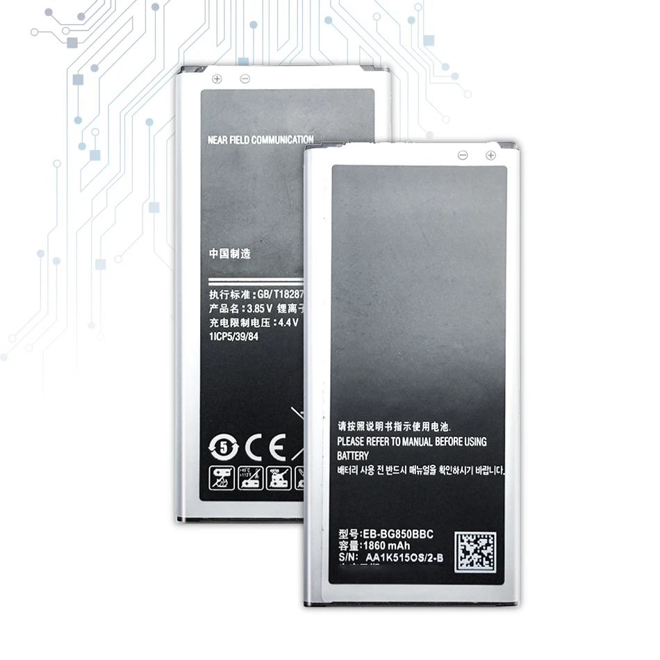

Аккумулятор для телефона Samsung Galaxy Alpha G850F G850 G8508 G850M G8509V G8508S