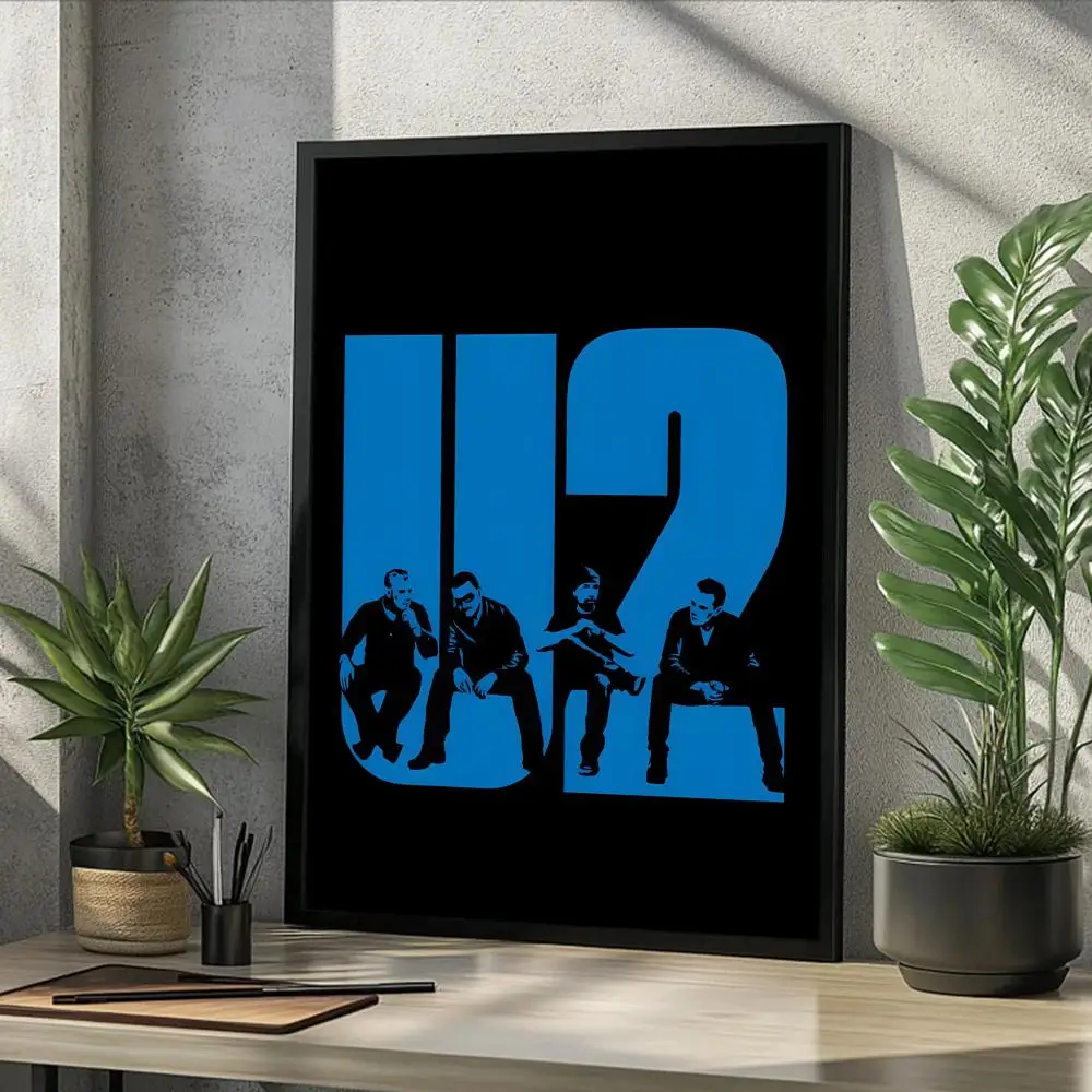 Фото Lrish рок-гурт U2 постер холст HD постер настенное искусство интерьер прихожая украшение дома праздничные подарки №5