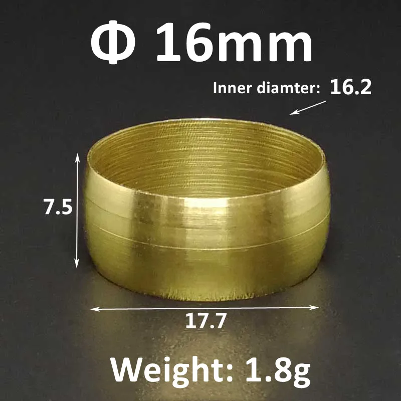 Латунные двойные конические наконечники 4 6 8 10 мм