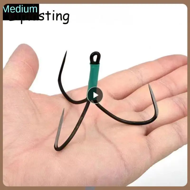 

Worm Lure Hooks Fishing Hook Sea Carp Fishing Anchor Hooks Strong Anti Rust Treble Hooks Fishhooks Hand Research Blade Fish