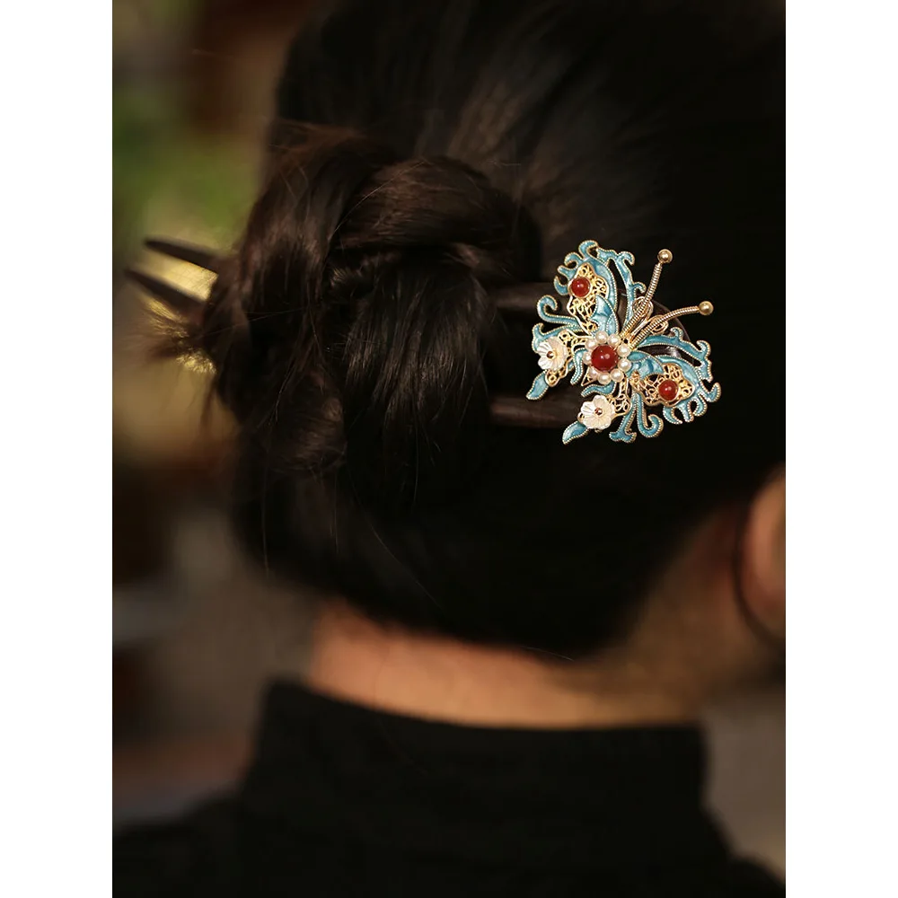  U-образная заколка для волос новая китайская еды с холодной булочкой женская