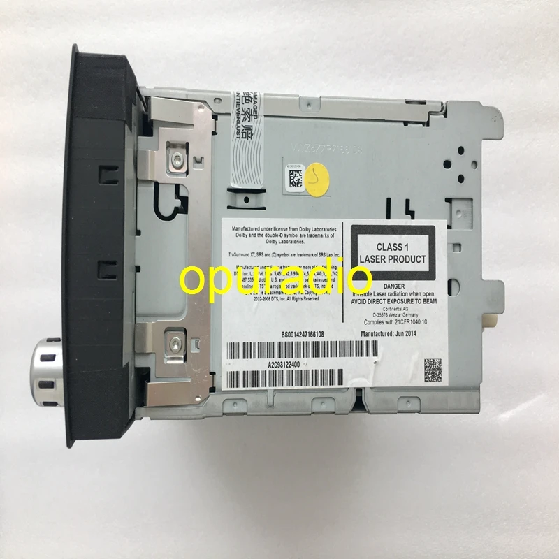 Оригинальный светодиодный автомобильный навигационный радиоприемник RNS510 SSD для