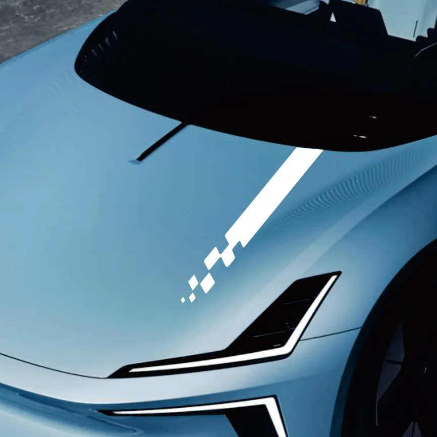 Автомобильные полосы капот наклейка гоночная капота Спортивная для Renault Megane Clio RS