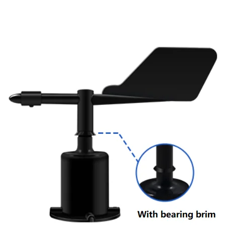 

High Precision Anti-Ultraviolet Radiation ABS Wind Direction Sensor 0~360 Degree