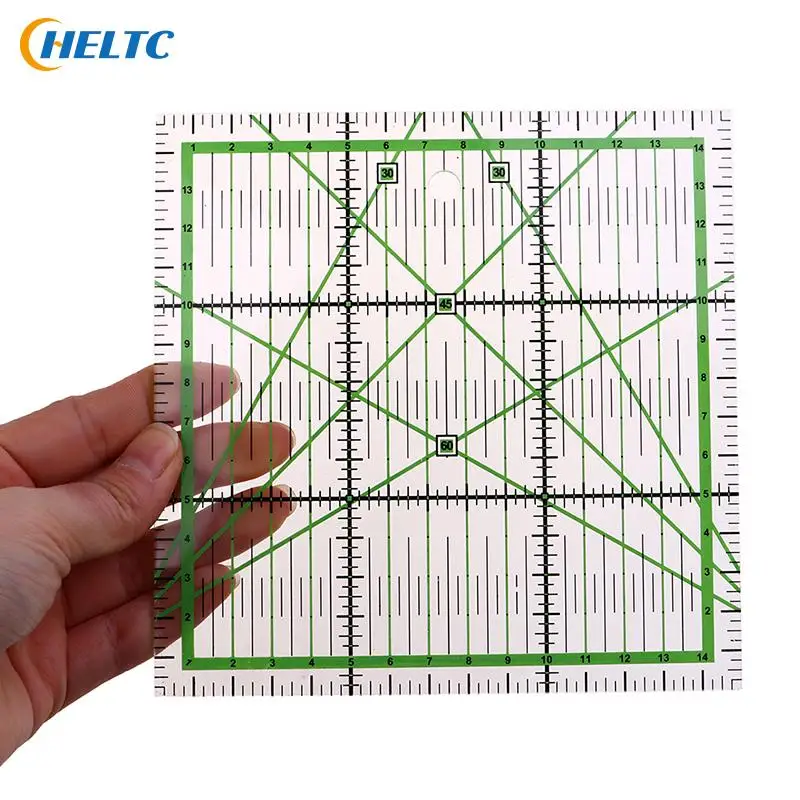 

1pcs DIY Hand Tool Patchwork Ruler Square Fan Shape Tailor Yardstick Cloth Cutting Rulers Sewing Arts Craft DIY Sewing Tools