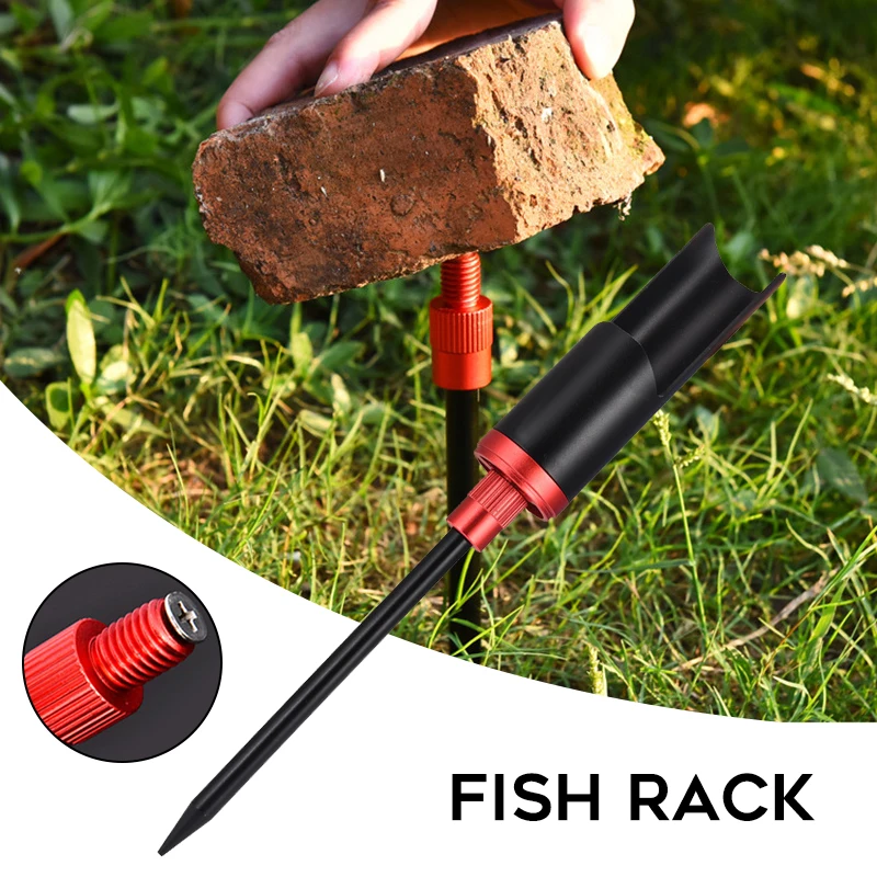 

Adjustable Fish Pole Stand Universal Inserted Fishing Rod Holders Portable Universal Pole Bracket Holders MC889