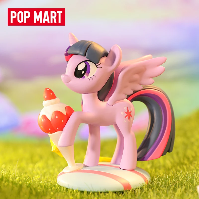 

POP MART My Little Pony Leisure Afternoon Series Blind Box Toy Kawaii Doll Action Figure Birthday Gift Kid Model Toy Mystery Box