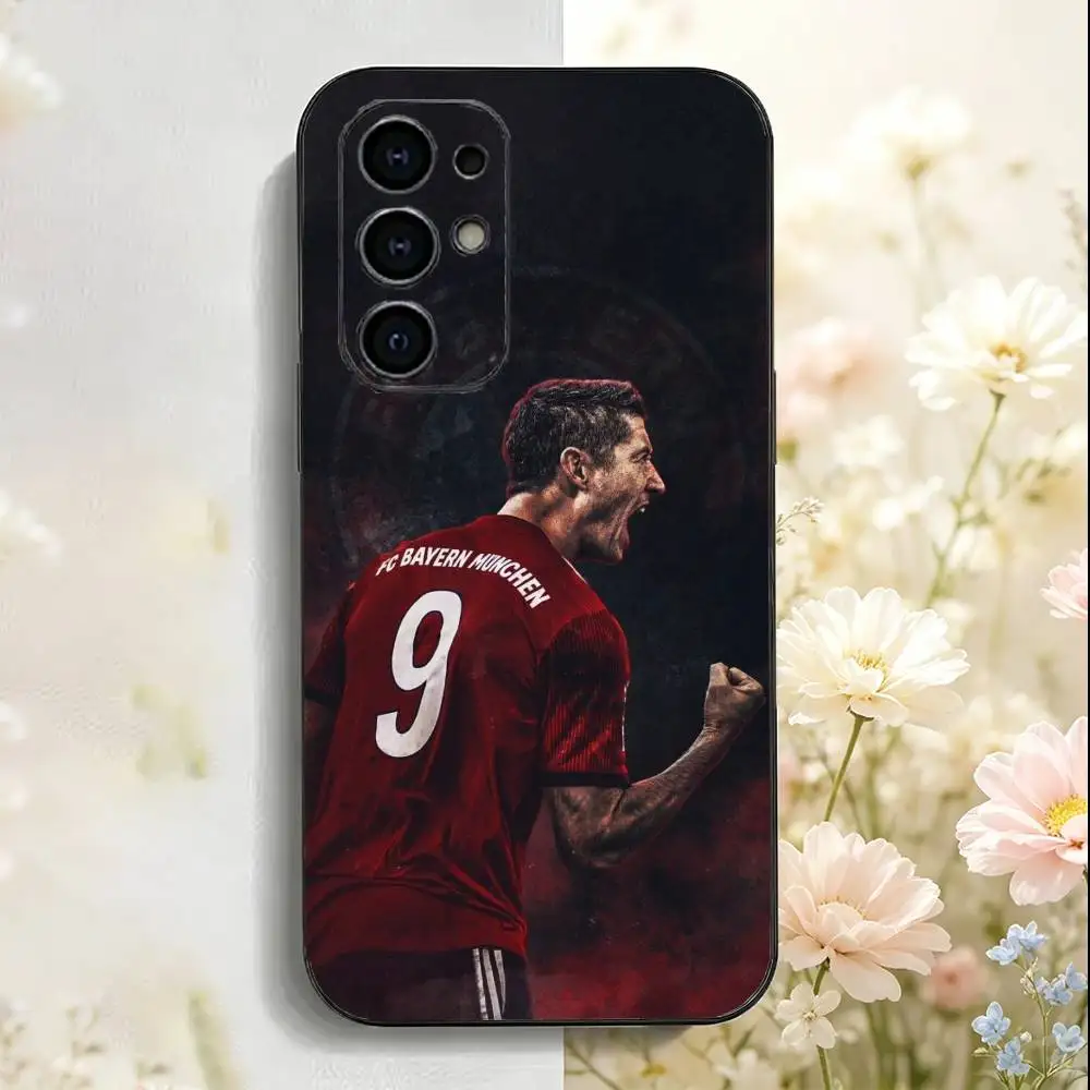 Фото Чехол SuperStar L-Lewandowski для Samsung Galaxy S25 S24 S23 S22 S21 S20 S26 FE Ultra Plus, мягкий, черный №4