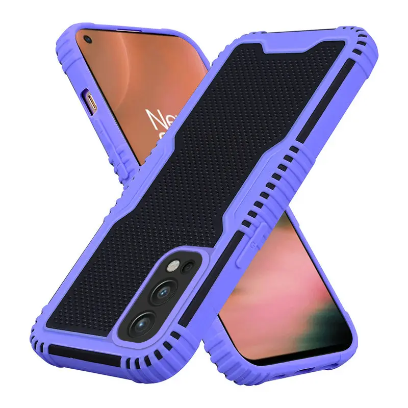 shockproof armor matte case for oneplus 9r nord 2 ce 5g one plus 8t 9 pro soft silicone airbag full protection phone back cover free global shipping