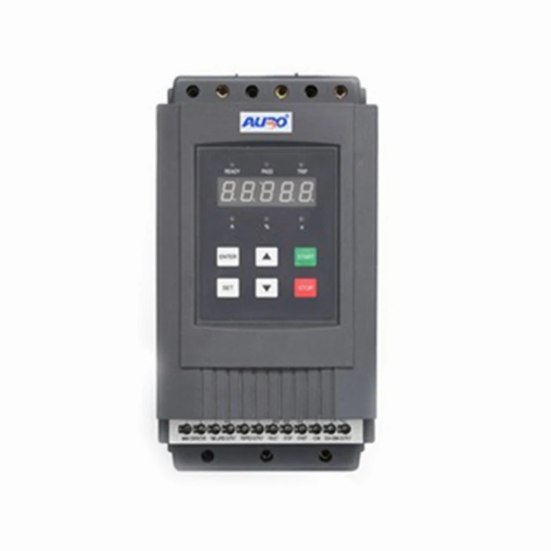 

Soft starter with color button panel has a wide range of applications
