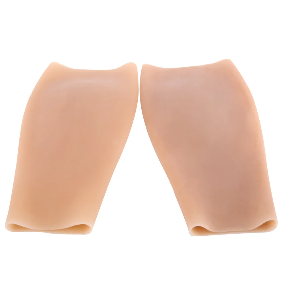 Thickened M Size Silicone Leg Cover Calf Shaper Is Suitable for Scar Skin Blemish Coverage Soft High Quality Calf Orthosis