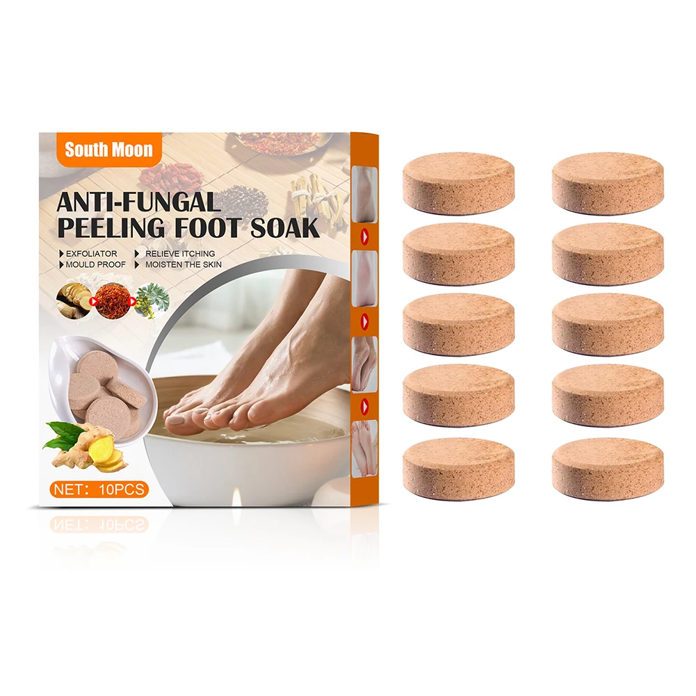 10 шт. шипучие таблетки для спа-терапии ног |