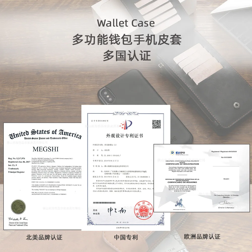 Megshi Detachable Flip Leather Phone Cases For Google Pixl 7 6 6a Pixl7 Pro Xl Business Wallet Phone Cover Case Bag