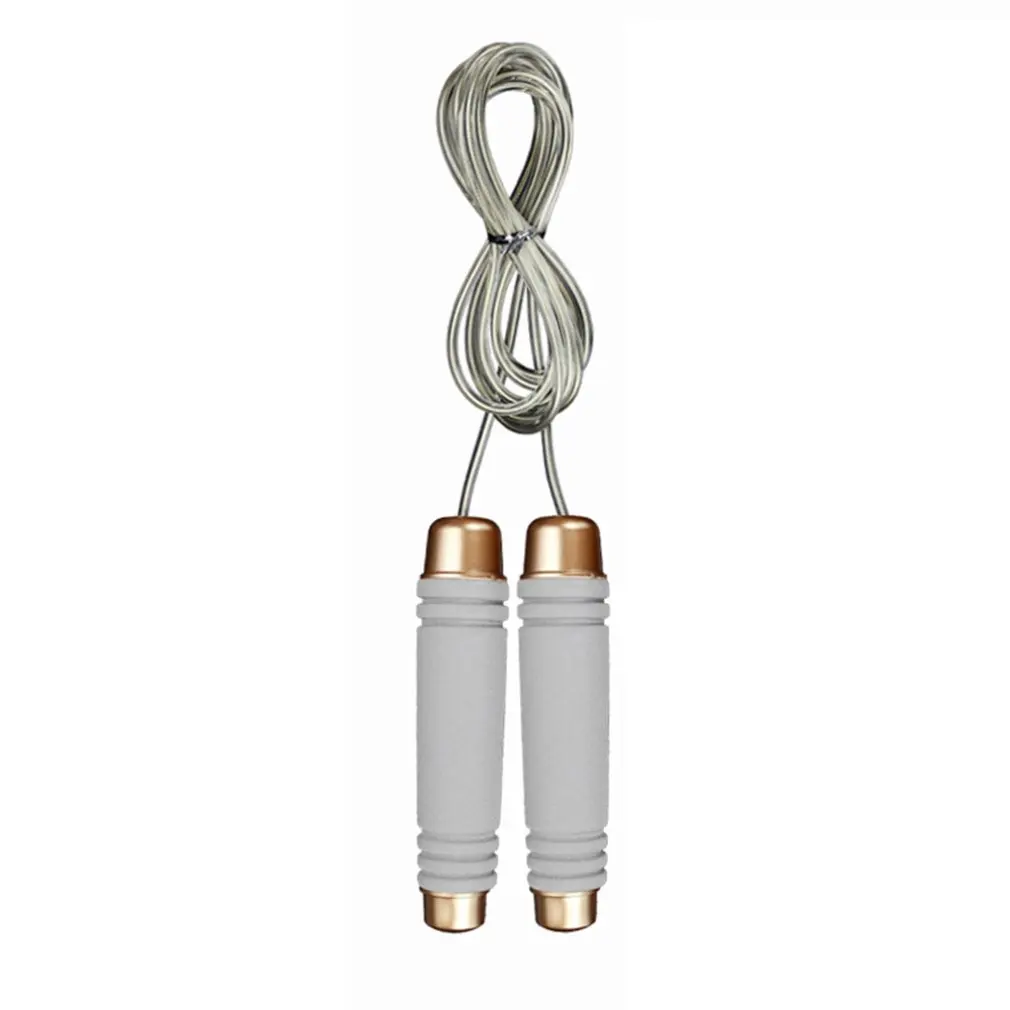 

Adult Fitness Weight-Bearing Skipping Rope Neutral Pu + Wire + Pp Handle Sports Training Skipping Rope