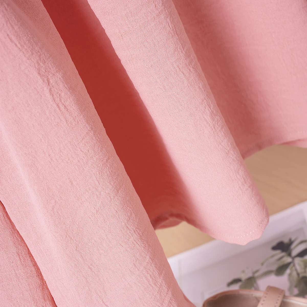 Летнее Платье Для Девочек Милая Детская Одежда Длиной До Колена Без Рукавов С