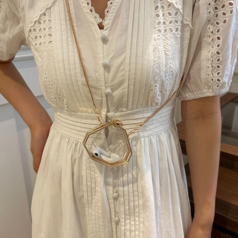 Молодежная прозрачная квадратная сумка из акрила водостойкая для законодателей