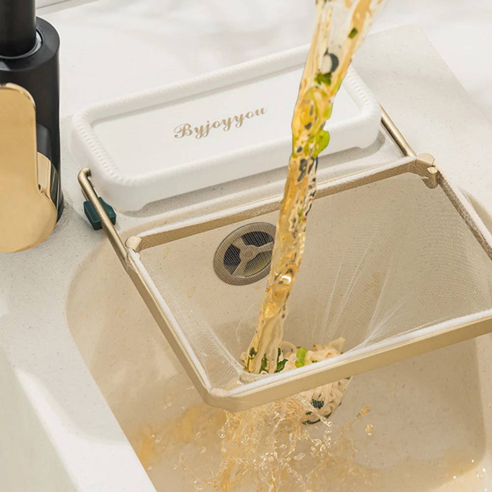 

Kitchen Filter Shelf Anti-clogging Sink Strainer Mesh Vegetable Fruit Disposable Garbage Net Prevent Food Residues Falling