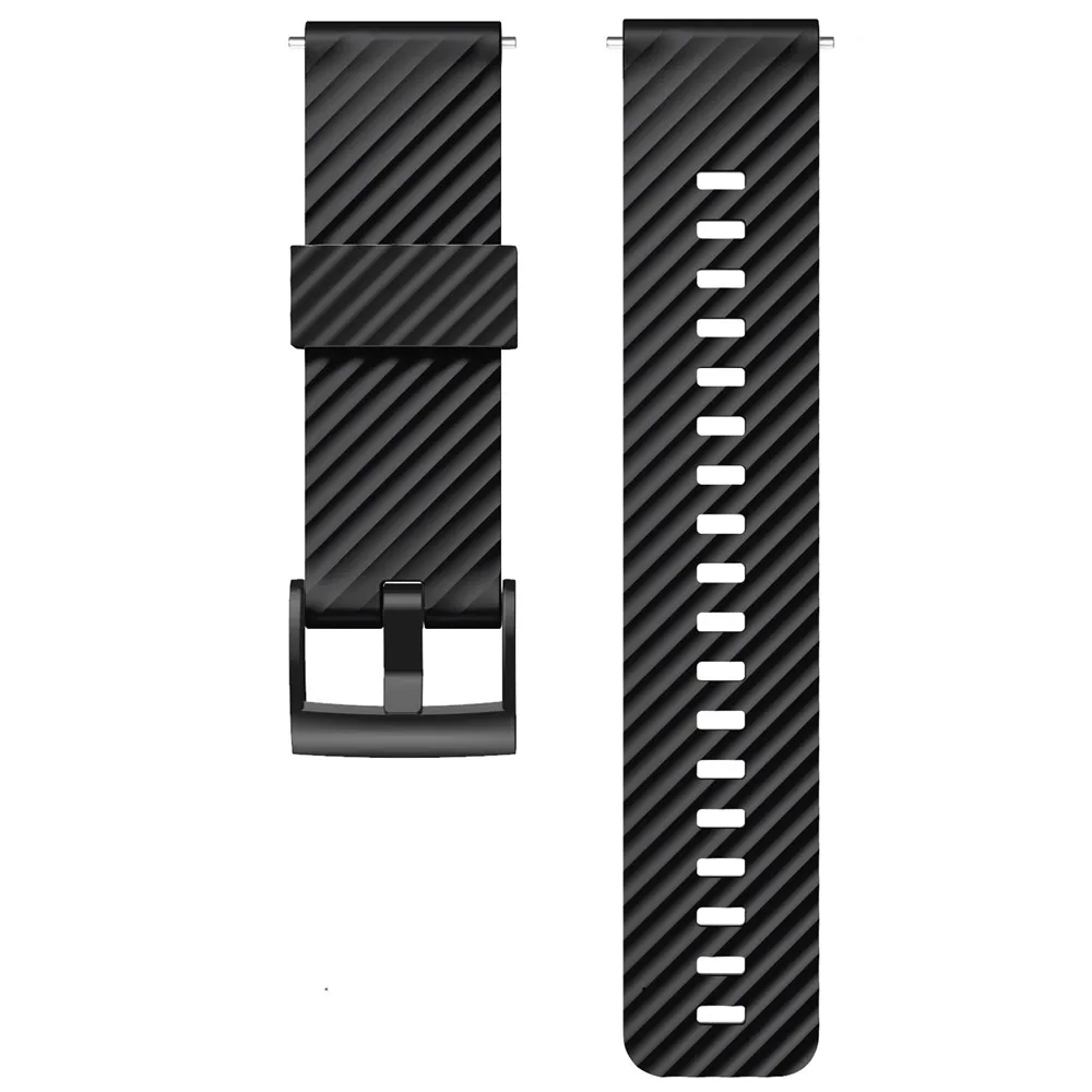 Hit color Silicone Strap For Suunto 7 / Suunto 9 / Suunto Spartan Sport Wrist HR / Suunto D5 Watch band 24mm Watchand Bracelet