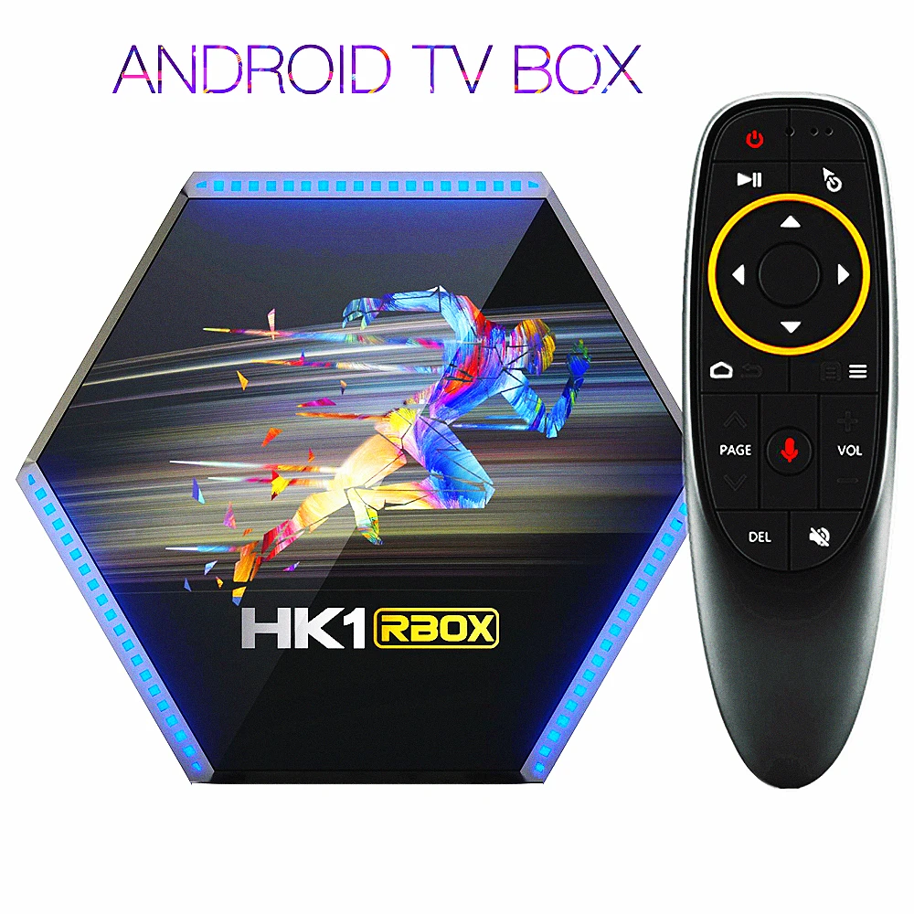 ТВ-приставка с четырехъядерным процессором DDR4 Android 11 0 8K Google Play 10000 + | Электроника