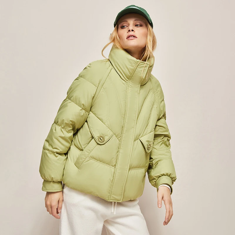 

Autumn and winter new detachable long-sleeved 90 white duck down warm jacket 2022 fashion women's camping y2k Clothes bra
