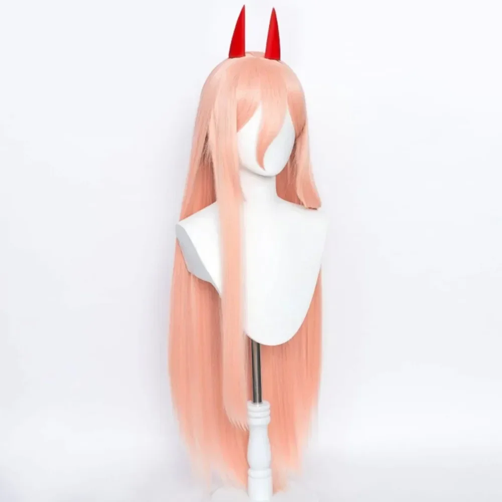 Длинный Оранжево-розовый Парик Из Синтетических Волос Для Косплея Аниме