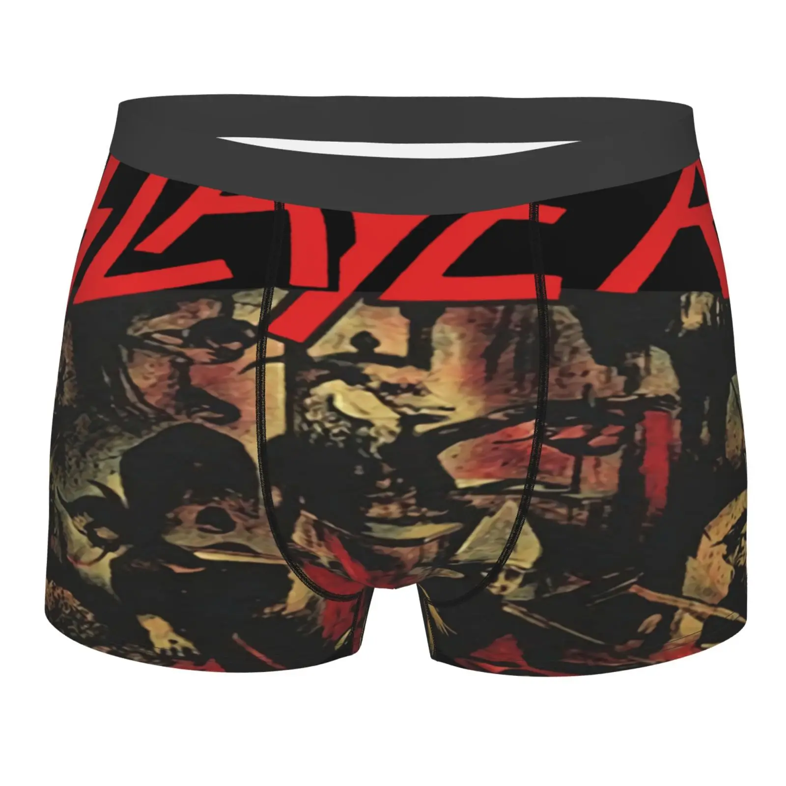 

Slayer Reign In Blood Metal Band 676 Men Underwear Junior Girls Women Sexy Briefs Briefs Mutandine E Boxer E Slip Men's Shorts