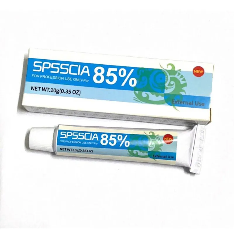 

New Arrival 85% BLUE SPSSCIA Tattoo Cream Before Permanent Makeup Piercing Eyebrow Lips Body Skin