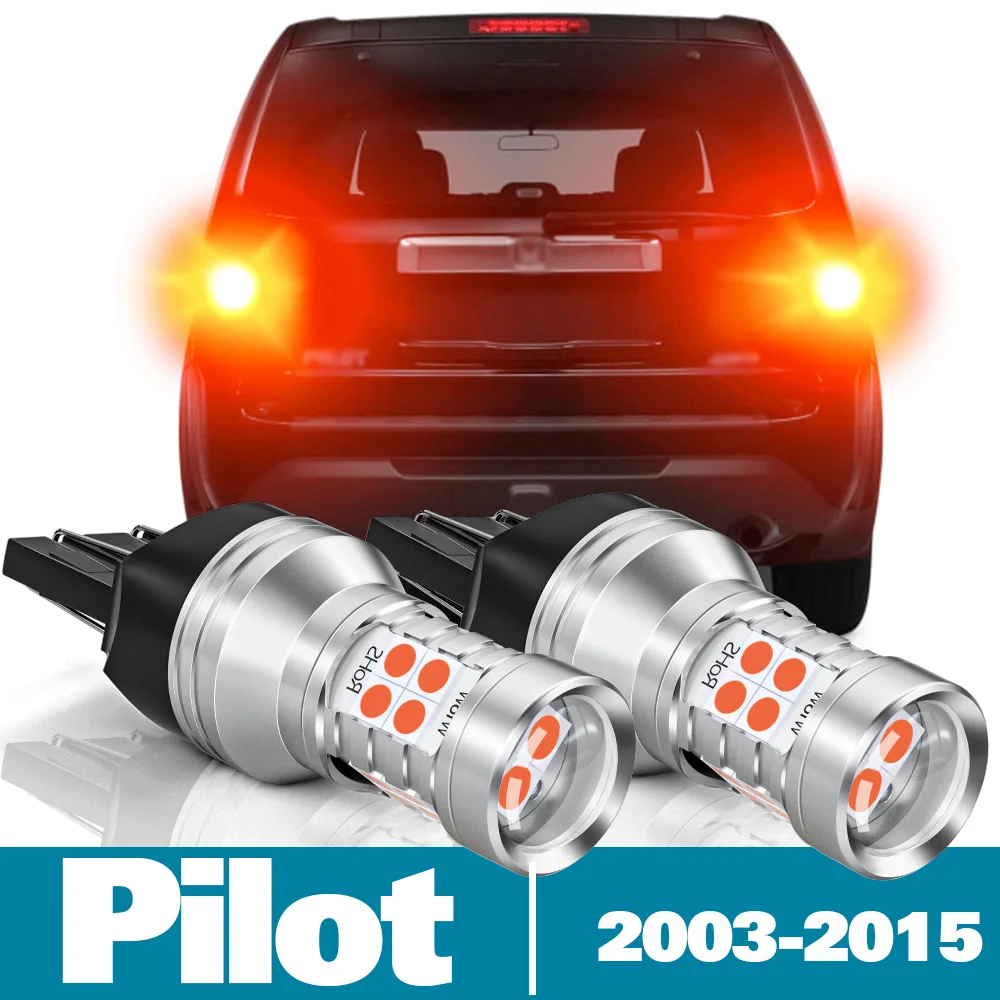 Luz de freno LED de 2 piezas para Honda Pilot, accesorios para 2003, 2004, 2005, 2006, 2007, 2008, 2009, 2010, 2011, 2012, 2013, 2014, 2015