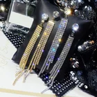 Серьги, подходящие для круглого лица, тонкие женские серьги-джокер